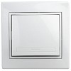 1-109-01 Кнопка Intro Plano 1-109-01 включения 10А-250В, IP20, СУ, Plano, белый