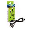 ERGOLUX ELX-CDC02-C02 (Кабель USB-Type C, 3А, 1,2м, Черный, Зарядка+Передача данных, Коробка)