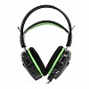 Игровая гарнитура Smartbuy RUSH SNAKE / ЗМЕЯ, динамики 40мм, велюр амбушюры, черн/зел (SBHG-1200)