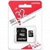 micro SDHC карта памяти Smartbuy 032 ГБ UHS-1, с адаптером SD