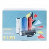 Светодиодный алюминиевый фонарь 9 LED, Smartbuy (SBF-103-B)/240