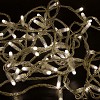 Гирлянда светодиодная Нить 10м 100 LED ТЕПЛЫЙ БЕЛЫЙ прозрачный ПВХ IP65 постоянное свечение 230В соединяется нужен блок 303-500-1 NEON-NIGHT