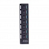USB 3.0 хаб с выключателями, 7 портов, СуперЭконом, черный, SBHA-7307-B