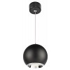 PL32 BK/CH Светильник подвесной ЭРА PL32 BK/CH под лампу MR16 GU10 черный/хром