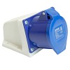 Розетка стационарная ST-123 32А 220В 2P+PE IP44, RST32-123-44