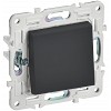 SKANDY Выключатель 1-клавишный проходной 10А SK-V02G графит IEK