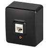 11-3203-05  Розетка ЭРА Эксперт 11-3203-05 информационная RJ45 IP20 ОУ антрацит