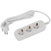 UDL-16-315-E Удлинитель электрический ЭРА UDL-16-315-E Greenline 3 розетки с заземлением 1,5м ПВС 3x1мм2