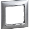 VALENA Рамка 1 пост матовый алюминий LEGRAND (770331)