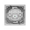 Розетка телефонная RJ11 черная Сенеж TDM