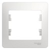GLOSSA Рамка 1 пост белая Systeme (Schneider) (GSL000101)
