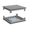 Комплект, крыша и основание, для шкафов CQE, 600 x800 мм DKC (R5RKTB68)
