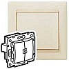 Legrand 774328 Двойной выключатель с подсветкой Valena 10 AX 250 В~ слоновая кость
