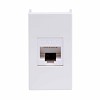 Компьютерная розетка RJ-45, кат. 6, 8P8C, Viva, белая, 1 модуль DKC (45058)