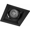 Светильник потолочный встраиваемый, MR16 G5.3 черный, DLT201