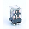 Промежуточное реле 3 контакта с LED индикацией 10А 230В AC ПР-102 Dekraft (23933DEK)