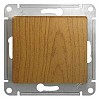 Выключатель GLOSSA одноклавишный, в рамку, схема 1, дуб Systeme (Schneider) (GSL000511)