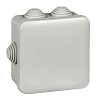 Коробка распределительная 85х85х40мм IP55 серая Systeme (Schneider) (IMT35092)