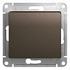 Выключатель одноклавишный, схема 1, в рамку, шоколад Systeme (Schneider) (GSL000811)