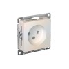Розетка ATLASDESIGN без заземления 16А механизм жемчуг Systeme (Schneider) (ATN000441)