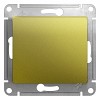 Выключатель GLOSSA одноклавишный, механизм схема 1, фисташковый Systeme (Schneider) (GSL00