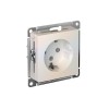 Розетка ATLASDESIGN с заземлением 16А механизм жемчуг Systeme (Schneider) (ATN000443)
