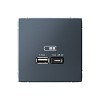 ARTGALLERY USB розетка A + тип-C 45Вт высокоскор.заряд. QC, PD, механизм, грифель Systeme