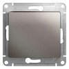 GLOSSA выключатель 1-клавишный механизм сх.1 платина Systeme (Schneider) (GSL001211)