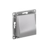 Вывод кабеля ATLASDESIGN механизм алюминий Systeme (Schneider) (ATN000399)