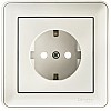W59 Розетка скрытая с заземлением белая Systeme (Schneider) (RS16-152-18)