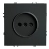RST16-5109-05 Розетка 1-местная с защитной шторкой (механизм) б/з, 250В, 16А, серия Эмили,