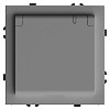 Розетка 1-местная с крышкой с защ. штор с/з, IP42, 250В, 16А, серия Эмили, RST16-5112-10,