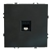 Розетка компьютерная 1-местная RJ-45 (механизм), серия Эмили, RST00-5117-05, черный уголь,
