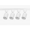 TR70-SET4-GU10-WH  Комплект однофазной трековой системы ЭРА TR70-GU10-SET-4-1 WH под лампу GU10 белый