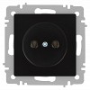 6-201-05 Розетка Intro Accent 6-201-05 2P 16А-250В IP20 СУ AL/CU антрацит