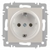 6-202-06 Розетка Intro Accent 6-202-06 2P+E Schuko 16А-250В IP20 СУ AL/CU перламутр