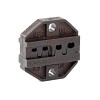МПК-04 серия ПРОФИ Матрица (Опрессовка двойным обжимом по жиле и изоляции неизолированных разъемов (автоклемм)  РП-М, РП-П сечением 0.25-2.5 мм² и шириной 2.8/4.8/6.3/7.5 мм, наконечников НК, гильз ГС)
