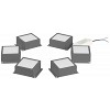 SPO-646-3-4K-S6 Светильник светодиодный ЭРА Грильято SPO-646-3-4K-S6 36Вт 4000К 89х89мм Домино 100х100 металлик 6 кубиков драйвер
