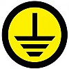 Знак безопасности "Земля" (круглый) d=20мм EKF (an-1-04)