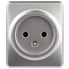 11-2201-03 Розетка ЭРА Эксперт 11-2201-03 2P IP20 16A-250В ОУ алюминий
