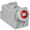 Розетка с механической блокировкой ССИ-825 32А-6ч/380В 3P+PE+N IP67 IEK