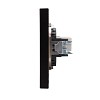 Розетка STRONG компьютерная RJ45 кат6 с/у антрацит KRANZ