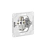 ATLASDESIGN РОЗЕТКА с заземлением, 16А, быстрозажимные клеммы, ЖЕМЧУГ Systeme (Schneider)