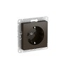 ATLASDESIGN РОЗЕТКА с заземлением, 16А, быстрозажимные клеммы, МОККО Systeme (Schneider) (