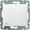 VALENA Переключатель 1-клавишный схема 6 10АХ IP44 безвинтовые зажимы белый