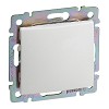 VALENA DIY Переключатель 1-клавишный схема 6 10АХ безвинтовые зажимы белый