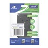 Розетка двойная 2П открытой установки IP20 10А 250В (керамика) черная Альфа General