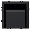 Кабельный вывод ( механизм), серия Эмили, черный уголь, soft-touch, RST00-5119-05
