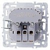 Розетка 1-местная с заземлением USB+Type-C 16А бежевая "Капелла" (SBE-09i-16-S1-USB)