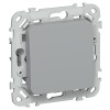 FLITE Выключатель 1-клавишный кнопочный 10А ВС11-2-0-ФлС серый IEK
